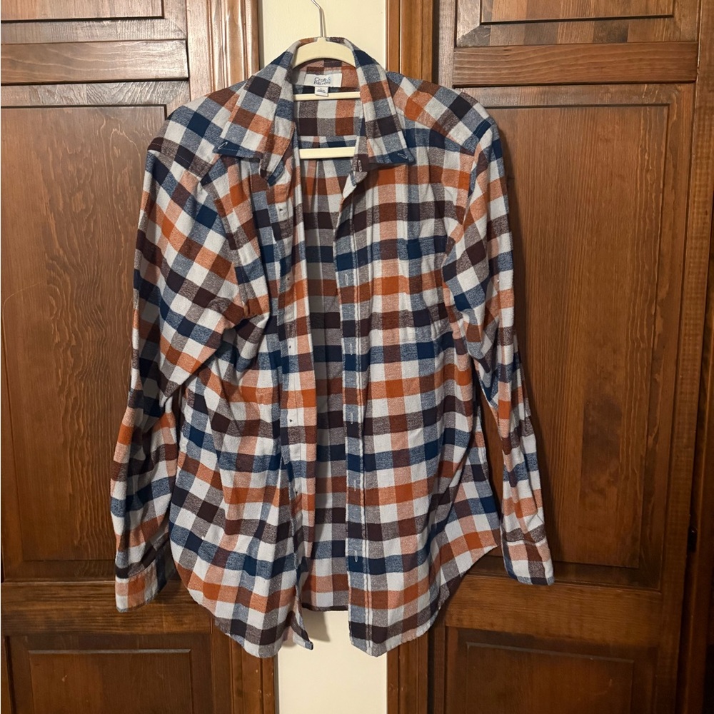 Croft & Barrow Multicolor Checkered Shirt